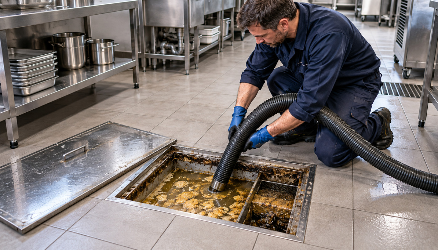 Hydro Énergie, un professionnel du pompage de bac à graisse pour les restaurants