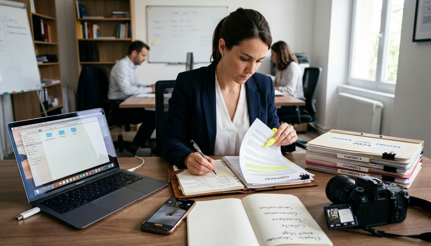 Les étapes clés pour sécuriser des preuves avant un litige juridique